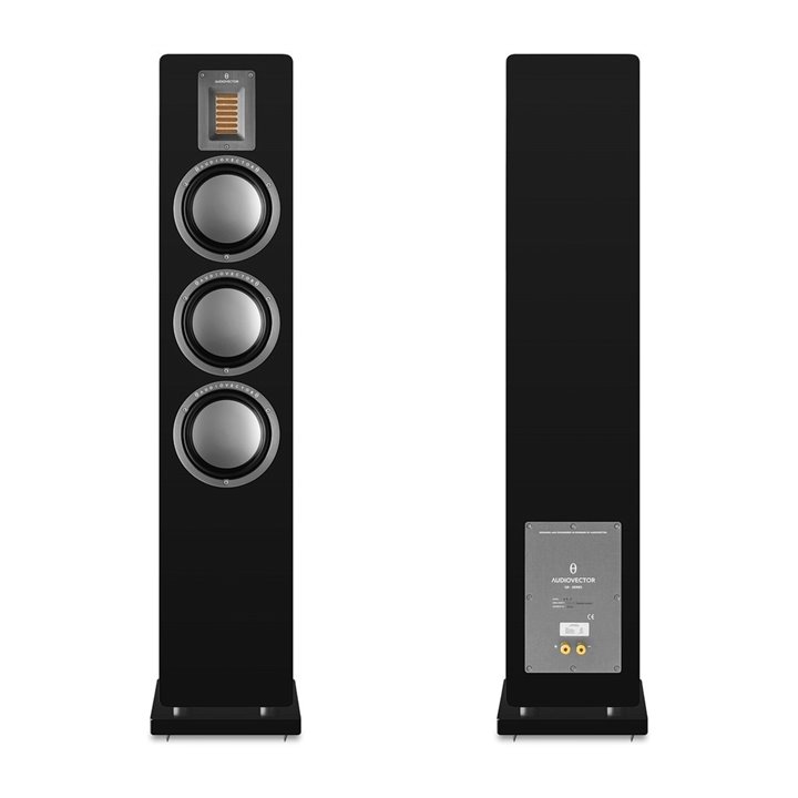 Audiovector QR 5 (Czarny) 1szt - Raty 0% - Gwarancja producenta - Salon Łódź - Możliwy montaż u klienta