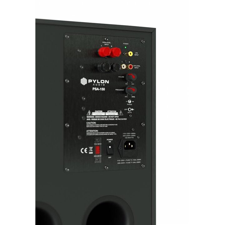 Pylon Audio Pearl Sub (Czarny okleina PCV) / Raty 0% - Gwarancja producenta - Salon Łódź - Możliwy montaż u klienta