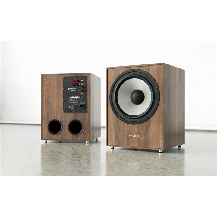 Pylon Audio Pearl Sub (Orzech okleina PCV) / Raty 0% - Gwarancja producenta - Salon Łódź - Możliwy montaż u klienta