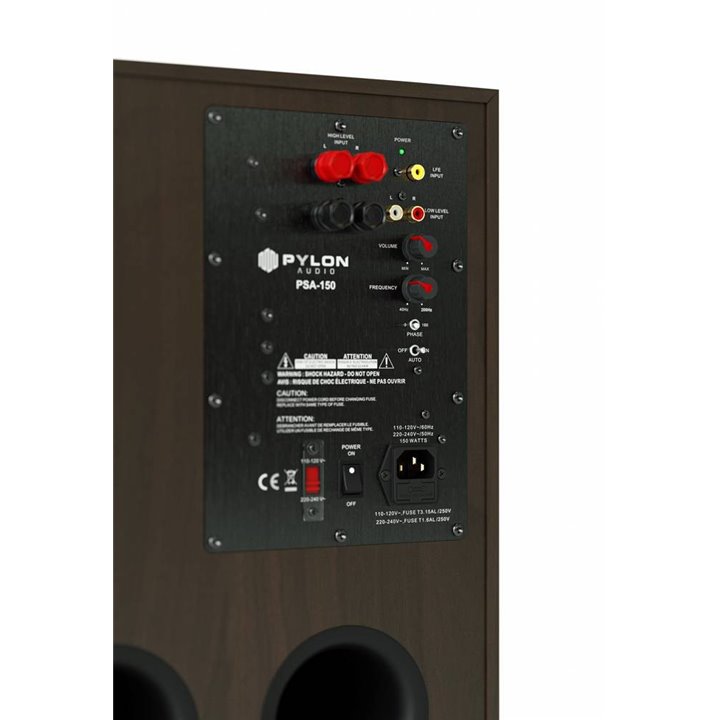 Pylon Audio Pearl Sub (Wenge okleina PCV) / Raty 0% - Gwarancja producenta - Salon Łódź - Możliwy montaż u klienta