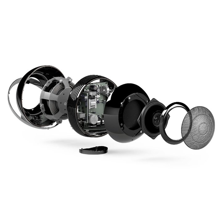 Cabasse The Pearl Akoya BLACK GLOSS / 1szt. - Raty 0% - Gwarancja producenta - Salon Łódź - Możliwy montaż u klienta