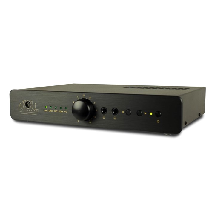 Atoll HD100 - DAC + wzmacniacz słuchawkowy Black - RATY 0% - GWARANCJA PRODUCENTA - SALON ŁÓDŹ - MOŻLIWY MONTAŻ U KLIENTA