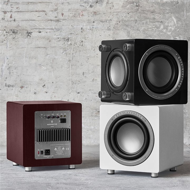 AudioVector QR SUB - White Silk - RATY 0% - GWARANCJA PRODUCENTA - SALON ŁÓDŹ - MOŻLIWY MONTAŻ U KLIENTA