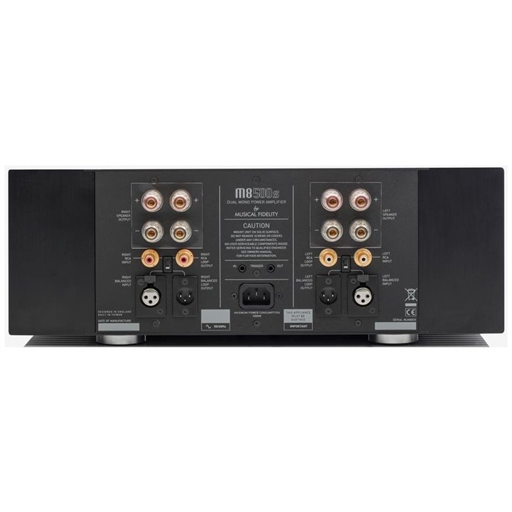 Musical Fidelity M8s-500s (Czarny) / Raty 0% - Gwarancja producenta - Salon Łódź - Możliwy montaż u klienta