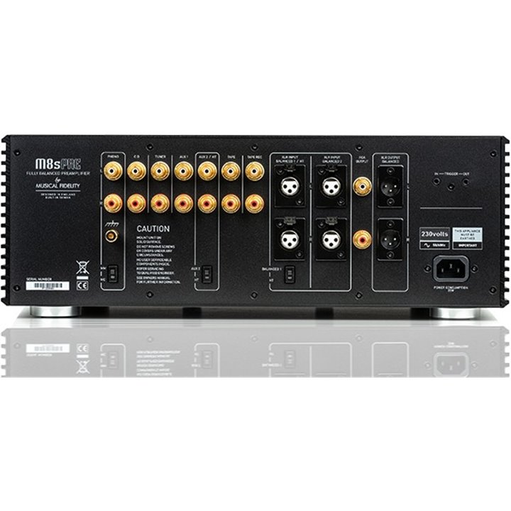 Musical Fidelity M8s PRE (Czarny) / Raty 0% - Gwarancja producenta - Salon Łódź - Możliwy montaż u klienta