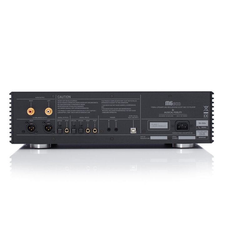 Musical Fidelity M6scd (Srebrny) / Raty 0% - Gwarancja producenta - Salon Łódź - Możliwy montaż u klienta