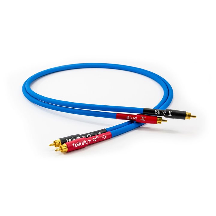 Tellurium Q Blue II RCA 2m / Raty 0% - Gwarancja producenta - Salon Łódź