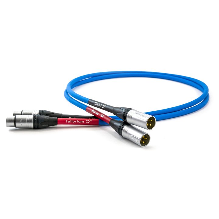 Tellurium Q Blue II XLR 2m / Raty 0% - Gwarancja producenta - Salon Łódź