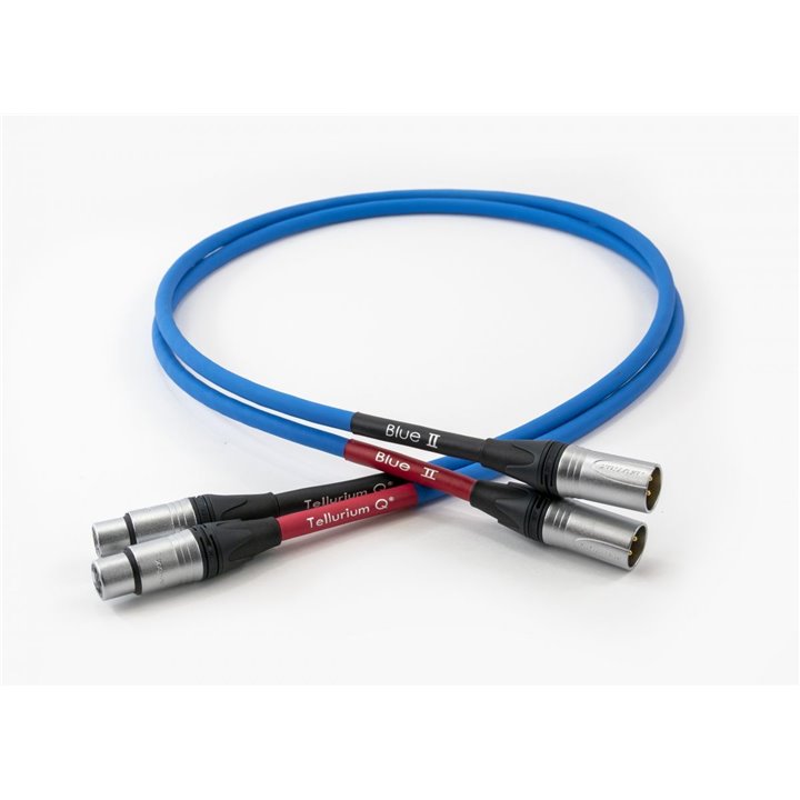 Tellurium Q Blue II XLR 2m / Raty 0% - Gwarancja producenta - Salon Łódź