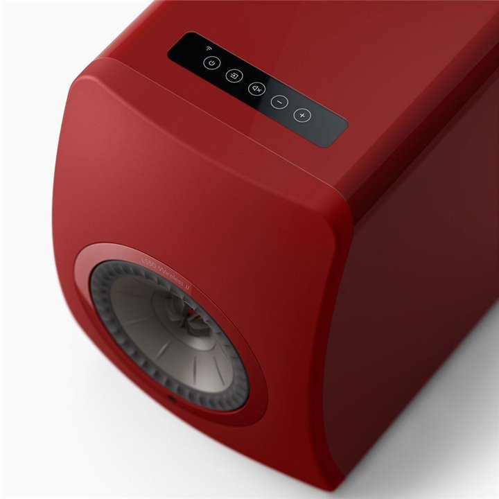 KEF LS50 Wireless II (Czerwony) / 1szt. - Raty 0% - Gwarancja producenta - Salon Łódź - Możliwy montaż u klienta