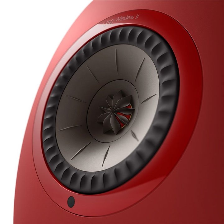 KEF LS50 Wireless II (Czerwony) / 1szt. - Raty 0% - Gwarancja producenta - Salon Łódź - Możliwy montaż u klienta