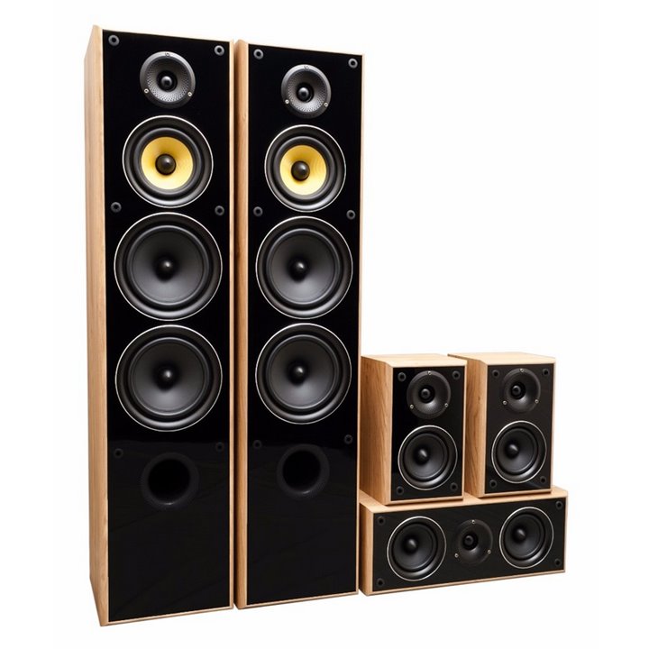 Taga Harmony TAV-606 v.3 zestaw 5.0 (Orzech) / Raty 0% - Gwarancja producenta - Salon Łódź - Możliwy montaż u klienta