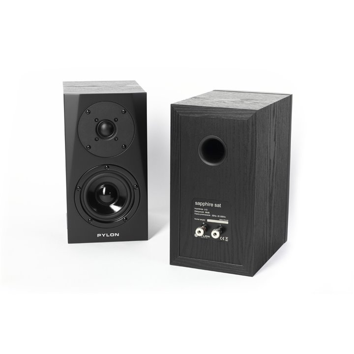 Pylon Audio Sapphire Sat (Czarny okleina PCV) / 1szt. - Raty 0% - Gwarancja producenta - Salon Łódź - Możliwy montaż u klienta