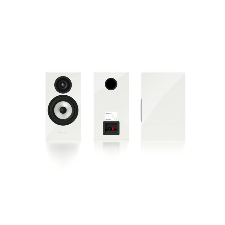 Pylon Audio Pearl Monitor (Biały połysk okleina PCV) / 1szt. - Raty 0% - Gwarancja producenta - Salon Łódź