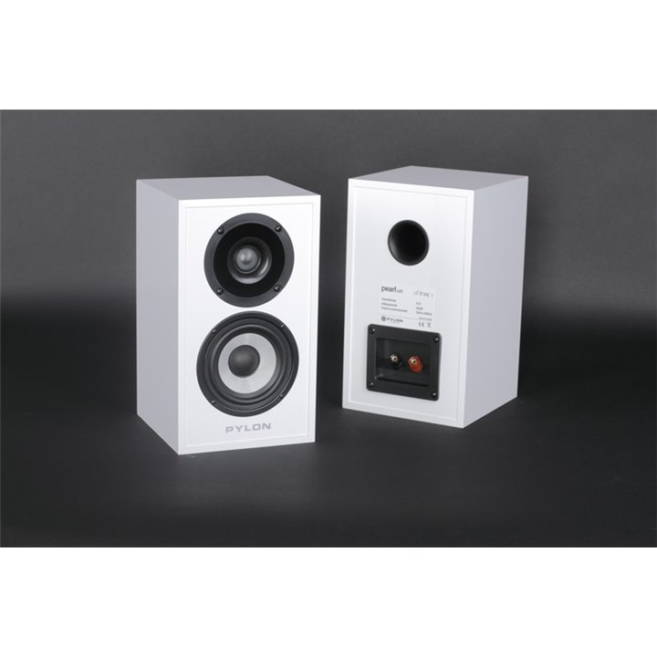 Pylon Audio Pearl Sat (Biały połysk okleina PCV) / 1szt. - Raty 0% - Gwarancja producenta - Salon Łódź