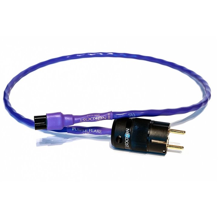 Nordost Kabel zasilający Purple Flare 4m / RATY 0% - GWARANCJA PRODUCENTA - SALON ŁÓDŹ - MOŻLIWY MONTAŻ U KLIENTA