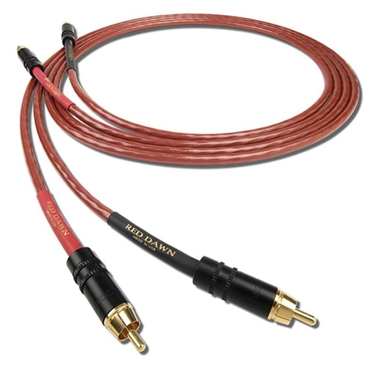 Nordost Interkonekt Red Dawn (RCA) 1m / RATY 0% - GWARANCJA PRODUCENTA - SALON ŁÓDŹ - MOŻLIWY MONTAŻ U KLIENTA