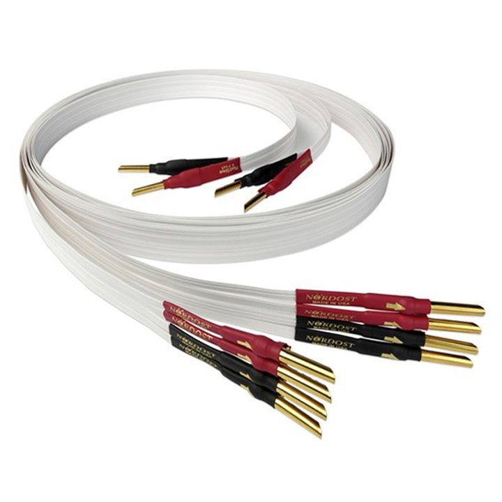 Nordost 4 Flat Kabel głośnikowy 2m / RATY 0% - GWARANCJA PRODUCENTA - SALON ŁÓDŹ - MOŻLIWY MONTAŻ U KLIENTA
