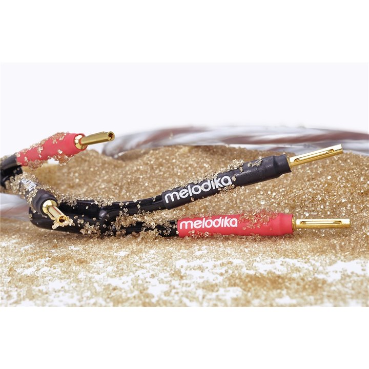 Melodika BSSC3875 Brown Sugar Kabel głośnikowy klasy pre Hi-End 3,8mm 7,5m - 2 szt.