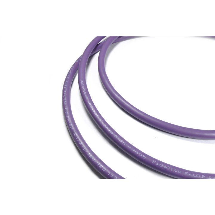 Melodika MDC1820 Purple Rain Przewód sieciowy (skrętka) F/UTP Cat.6e 4x2x0,57mm