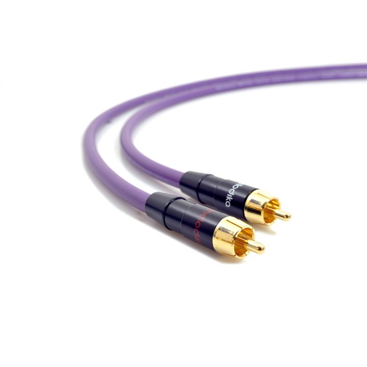 Melodika MD2R80 Kabel 2xRCA - 2x RCA Purple Rain - 8m