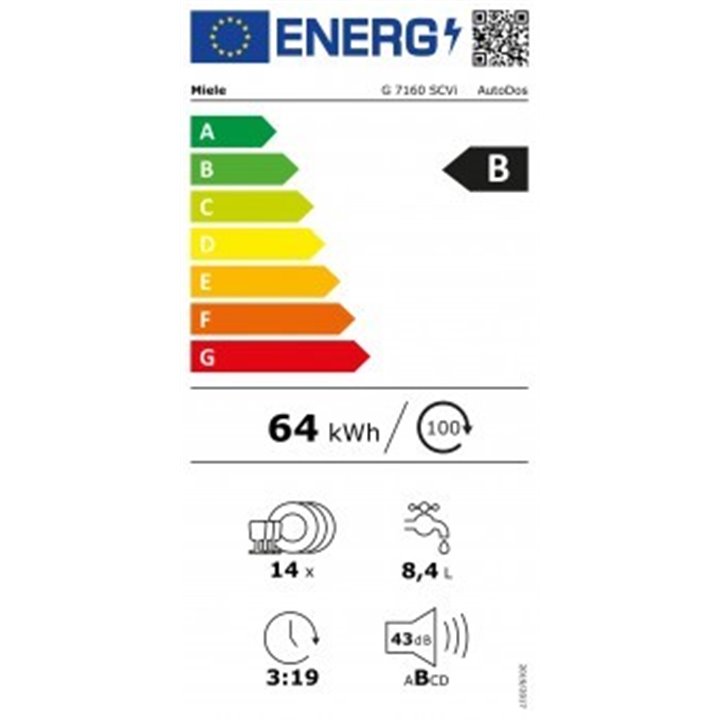 Miele Zmywarka G 7160 SCVi