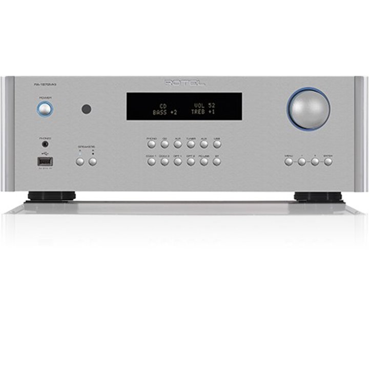Rotel RA-1572 MKII - srebrny - GWARANCJA PRODUCENTA - SALON ŁÓDŹ - MOŻLIWY MONTAŻ U KLIENTA