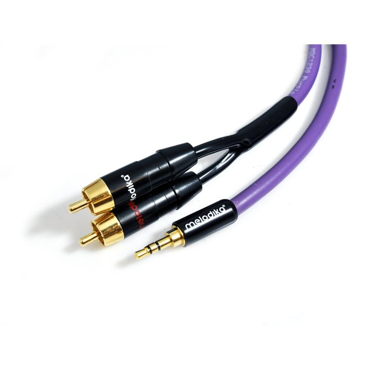 Melodika MDMJ2R20 (1x mini Jack - 2xRCA) 2m