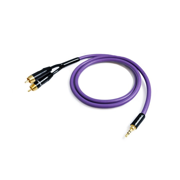 Melodika MDMJ2R50 (1x mini Jack - 2xRCA) 5m