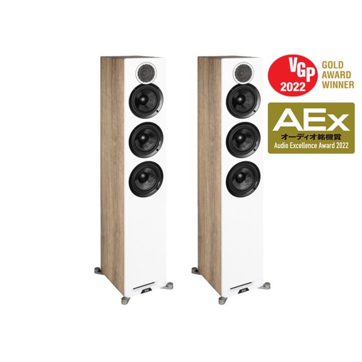 Elac Debut Reference F5 (DFR52) - czarny/drewno