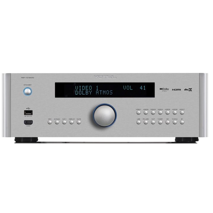 ROTEL RSP-1576 MKII Srebrny - RATY 0% - GWARANCJA PRODUCENTA - SALON ŁÓDŹ