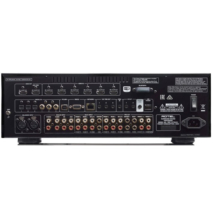 ROTEL RSP-1576 MKII Srebrny - RATY 0% - GWARANCJA PRODUCENTA - SALON ŁÓDŹ