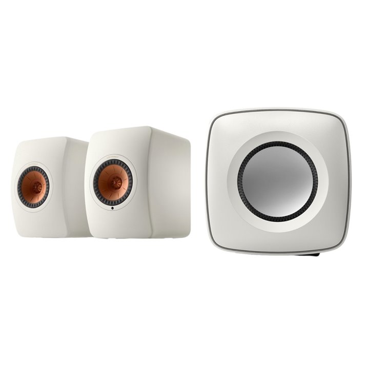 KEF LS50 Wireless II + KEF KC62 Białe - Raty 0% - Gwarancja producenta - Salon Łódź - Możliwy montaż u klienta