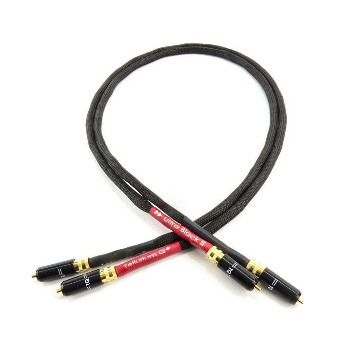Tellurium Q Ultra Black II RCA 2,5m / Raty 0% - Gwarancja producenta - Salon Łódź