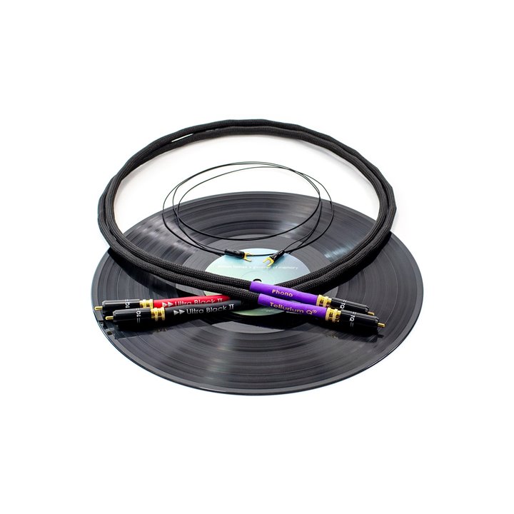 Tellurium Q Ultra Black II Turntable RCA 2m / Raty 0% - Gwarancja producenta - Salon Łódź