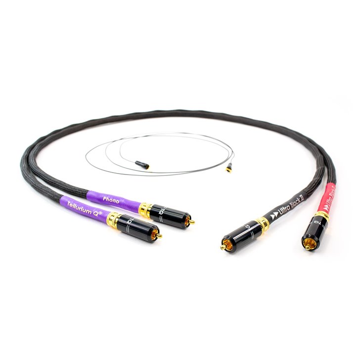Tellurium Q Ultra Black II Turntable RCA 2m / Raty 0% - Gwarancja producenta - Salon Łódź