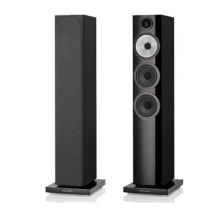 Bowers & Wilkins 704 S3 Czarny połysk - Kolumna Głośnikowa - Raty 0% - Gwarancja producenta - Salon Łódź