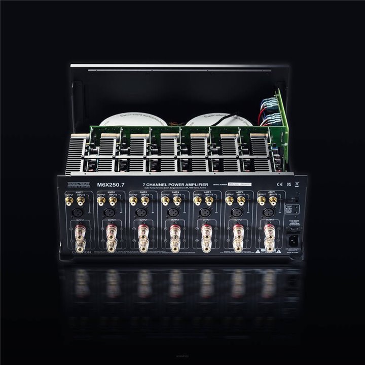 Musical Fidelity M6X-250.7 (Czarny) - Raty 0% - Gwarancja producenta - Salon Łódź