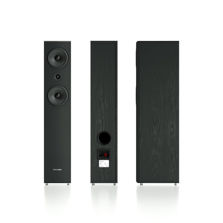 Pylon Audio Opal 23 (Czarny okleina PCV) / 1szt. - Raty 0% - Gwarancja producenta - Salon Łódź - Możliwy montaż u klienta