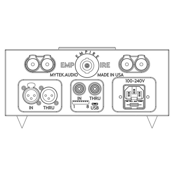 Mytek Empire Monoblock AMP Czarny GWARANCJA PRODUCENTA - SALON ŁÓDŹ - MOŻLIWY MONTAŻ U KLIENTA