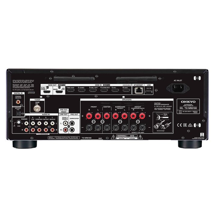 Onkyo TX-NR6100 (Czarny) - Raty 0% - Gwarancja producenta - Salon Łódź