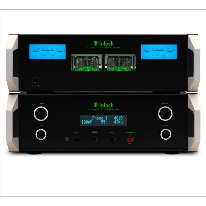 McIntosh C12000 2-kanałowy przedwzmacniacz tranzystorowy i lampowy