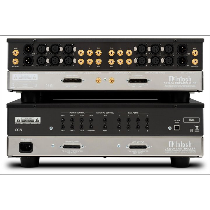 McIntosh C12000 2-kanałowy przedwzmacniacz tranzystorowy i lampowy