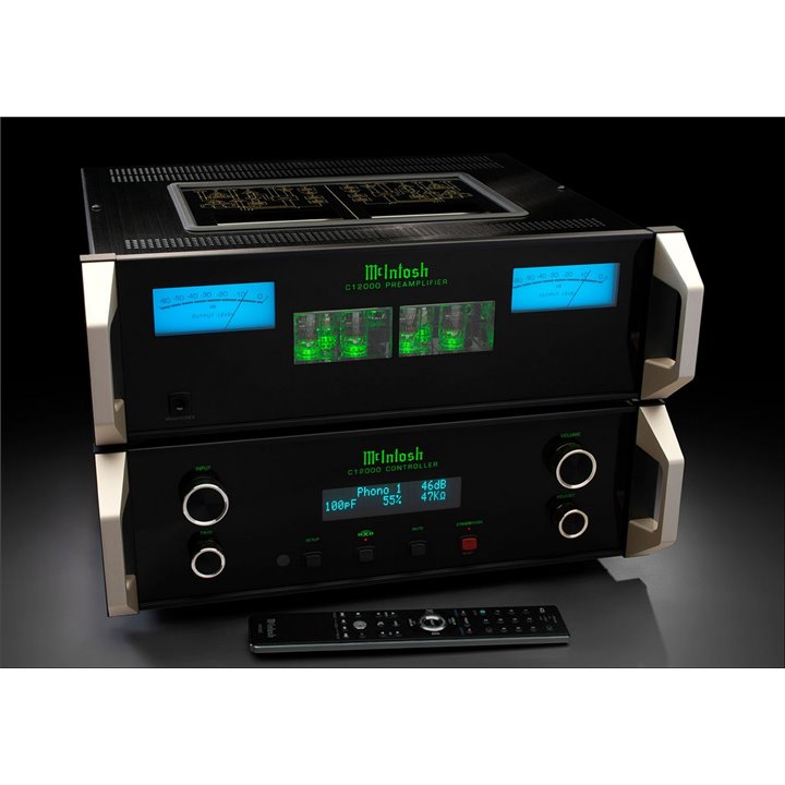 McIntosh C12000 2-kanałowy przedwzmacniacz tranzystorowy i lampowy