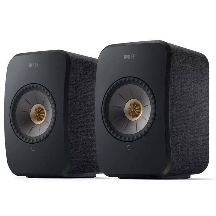KEF LSX II Carbon Black - Raty 0% - Gwarancja producenta - Salon Łódź