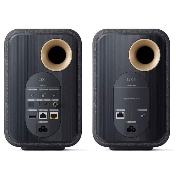 KEF LSX II Carbon Black - Raty 0% - Gwarancja producenta - Salon Łódź