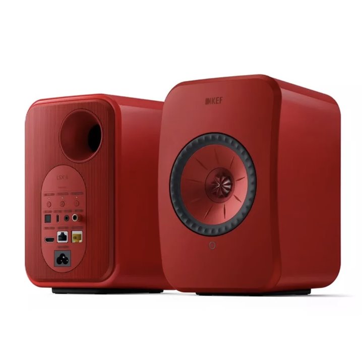 KEF LSX II Lava Red - Raty 0% - Gwarancja producenta - Salon Łódź