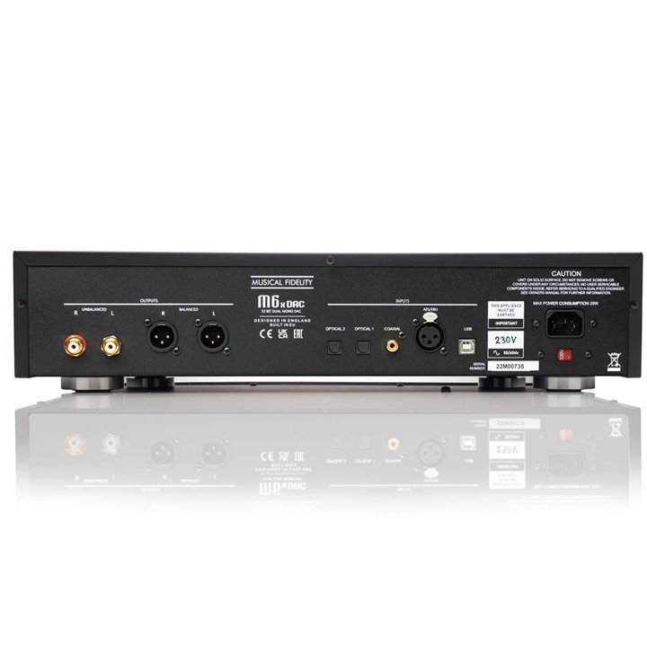 Musical Fidelity M6x DAC (srebrny)- Raty 0% - Gwarancja producenta - Salon Łódź