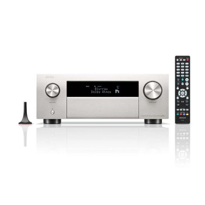 Denon AVC-X4800H Srebrny Raty 0% - Gwarancja producenta - Salon Łódź - Możliwy montaż u klienta