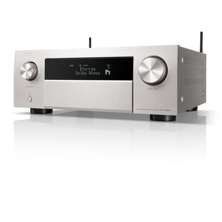 Denon AVC-X4800H Srebrny Raty 0% - Gwarancja producenta - Salon Łódź - Możliwy montaż u klienta